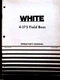 WHITE OPERATORS MANUAL 4-175 FIELD BOSS TRACTOR Vintage Original Catalog