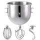 20 Qt Mixer Accessories Hobart A200 Mixing Bowl Wire Whip Dough Hook Flat Beater