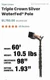 Triple Crown Silver WaterFed Pole 60 ft Carbon Fiber Extendable Window Cleaning