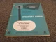 International Hough TD-25B Crawler Tractor & Equipment Owner Operator Manual