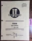 Ford I&T 8000 8600 8700 9000 9600 9700 Tractor Shop Service Manual FO-37 1979