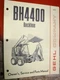 GEHL BH4400 BACKHOE ORIGINAL FACTORY SERVICE PARTS MANUAL CATALOG