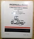 INGERSOLL RAND SD-100 PRO-PAC VIBRATORY COMPACTOR PARTS MANUAL BOOK CATALOG