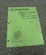 Mitsubishi 4G63 4G64 Engine On FG15 FG18 LP Gas Service Repair Manual Supplement