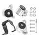 3-Bolt Engine Motor Mount Kit for Honda Civic EK 1996-2000 D15 D16 B16 B18 B20
