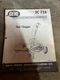 Gehl FC 72A Flail Chopper Parts Book Manual AMIL26 no2