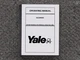 Yale Forklift GLC040AD Operator Owner Maintenance Manual