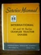 IH Farmall International TD24 TD25 Series Crawler Service Manual