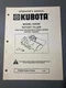 Kubota G4000 Tiller Operator's Manual