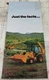 Just The Facts J I Case Backhoe Brochure Form No. UD97383
