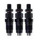 3 Pieces Fuel Injector HK12020000A3 for Branson Tractor 2810 2910(i) 3110i
