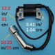Tuzliufi Ignition Coil Fit for Kohler 18 584 01-S 1858401-S SH255 SH265 SH 255