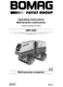 Bomag BMP 8500 Roller Operating instructions Maintenance COMB BINDED