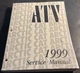 1999 ARCTIC CAT ATV 4 WHEELER SERVICE MANUAL NICE  P/N 2256-089 (506)