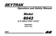 JLG SKYTRAK 8042 Telehandler Maintenance Operation Operators Manual 8990360