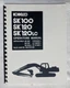 New Kobelco SK100 / SK120 / SK120LC Hydraulic Excavator Operators Manual