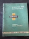 Cummins Diesel Engine J Series Operation Maintenance Manual JT JS J-4 JN-6 Book