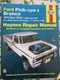 Restoration Ford Pick-Ups & Bronco Haynes repair Manual complete Revuild