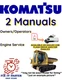 KOMATSU CD110R-2-GALEO CRAWLER DUMPER OWNERS ENGINE REPAIR MANUAL PDF ON USB