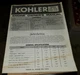 Kohler Owners Manual Engine Model K91, K141, K161, K181