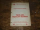 Yanmar YQM-60A Rotary Mower 186D 195D 240D Tractors Operator Manual xz