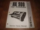 Gehl HA 900 Hay Attachment Service Parts Manual Form No. 901518