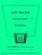 Oliver 1600 Gas Diesel LP Tractor Operators Manual