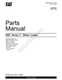 Caterpillar Cat 966F Series II Wheel Loader Parts Catalog Manual SEBP2262