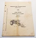 John Deere Tractors Predelivery Instructions Manual Hydraulic Loader NO 45 Ser 1
