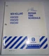 New Holland HW300 HW320 HW340 Windrower Repair Time Schedule Flat Rate Manual NH