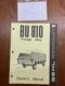 Original GEHL BU810  Forage Box ~ Operators Manual NOS