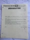 Minneapolis Moline G1000 U302 M670 Tractor Adjust Pin Service Letter Brochure