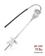 Window Regulator Driver Side Manual Fit for Kenworth C500 T300 T800 W900B