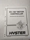 HYSTER SERVICE MANUAL EV-100 MOTOR CONTROLLER DESCRIPTION OPERATION 897069