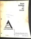 Allis-Chalmers HD7 Tractor Parts Catalog Form 626007 Milwaukee USA 1961