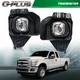 Fit For 2011-2016 Ford F250 - F550 Super Duty Driving Fog Light + Wiring+Bezel