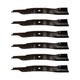 Six(6) Blades Fits Kubota Mower 54" K5617-34330 ZG23 Z125E Z125S ZG127 ZG2354 ZG