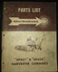 Cockshutt SP427 & SP428 Harvester Combine Parts List Manual Catalog Original OEM