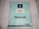 Ditch Witch 6-Way Tilt Blade Parts Book Manual   050-562