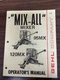 Gehl Mix-All Mixer 95MX 120MX Operators Manual Form No. 901516