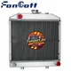 Aluminum Radiator For Ford New Holland 1000 1700 1600 1500 Tractor SBA310100031