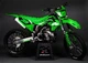 Kawasaki KX125 KX250 2003-2008 POLISPORT RESTYLE Graphics decals stickers kit