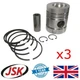 Pistons Pins Rings & Circlips for Perkins AD3.152 AD4.203 D3.152 D4.203 CE JE