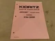 KIORITZ PARTS CATALOGUE ECHO CHAIN SAW MODEL CS-302