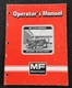 MASSEY FERGUSON MF 205 210 220 1010 "MF 218 TRACTOR MOWER" OPERATORS MANUAL