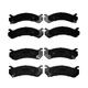 Front & Rear Ceramic Brake Pads for Chevy GMC Silverado Sierra 2500 3500 HD