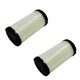 2x  FOR Yanmar Air Filter 119515-12520 For Takeuchi TB23R