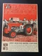 1963 CANADIAN JOHN MASSEY HARRIS TRACTOR AD FERGUSON MODEL 35 MF 25