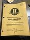 Allis Chalmers D21, Two Ten, Two Twenty I&t Manual