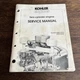 Kohler Engine K Series Twin Cylinder K482,K532,K582,K662 Service Manual